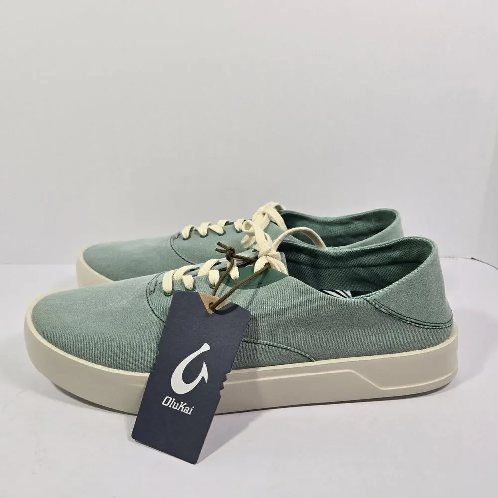 Olukai Tradewind Bamboo Casual Shoes Lightweight Canvas Shoes Mens 13
